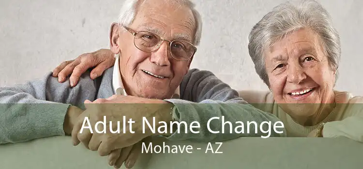 Adult Name Change Mohave - AZ